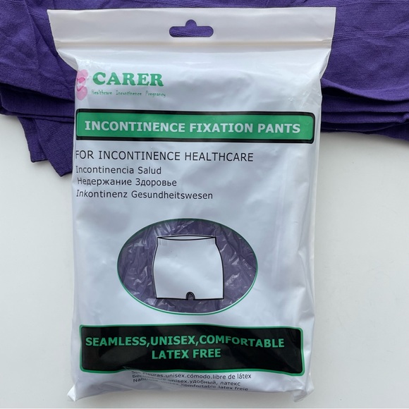 NWT Carer Purple Mesh Underwear (pack of 12) - Picture 4 of 8